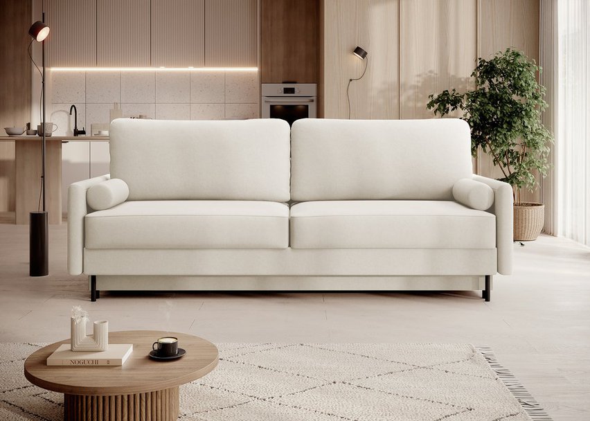 Tomonde three-seater sofa with storage space