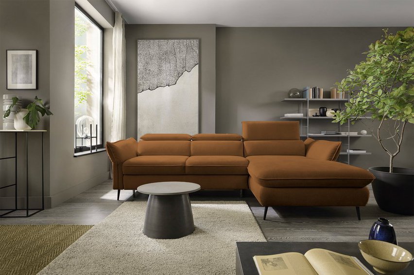 Beira corner sofa bed (Fabric: Element 07, Side: Left)