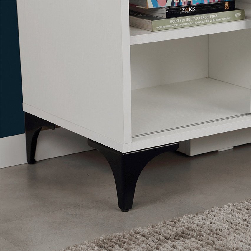 Hills TV cabinet 125 cm white