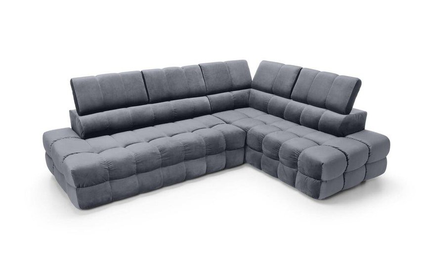 Torazo corner sofa bed with storage (Fabric: Element 23, Side: Right)