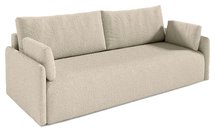 Mino sofa bed with Abriamo 3 boucle bedding container