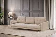 Agriano three-seater sofa with storage Storm 06 easy-clean chenille