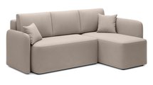 Corner sofa with sleeping function Cascato L-shaped with container Sola 18 right-hand side