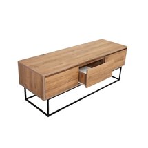 Luppon TV cabinet with drawers 140 cm walnut