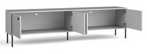 Zeito four-door TV cabinet, gray