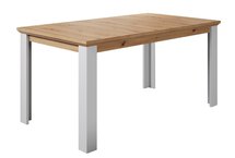 Vianicalize Dining Table 160x90cm Light Grey/Artisan Oak