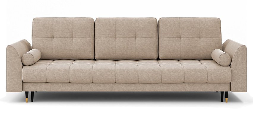 Agriano three-seater sofa with storage Storm 06 easy-clean chenille