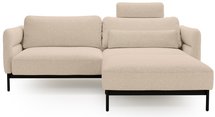 Solianero three-seater sofa with Melody 13 pouf