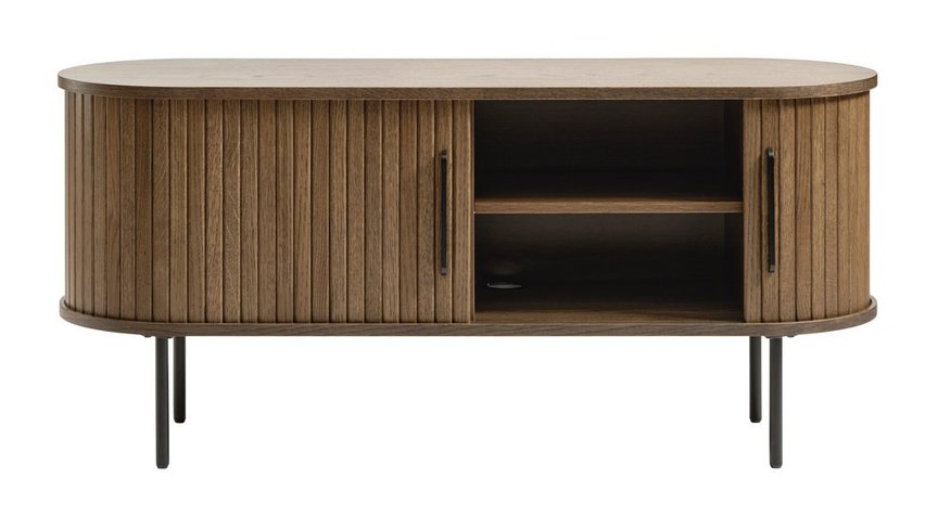 Gatativel TV cabinet 120 cm, burnt oak