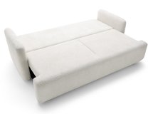 Lambina three-seater sofa with Abriamo 04 boucle container