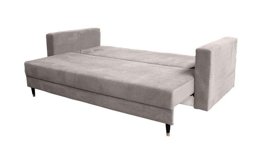 Bazzano three-seater sofa bed with storage (Fabric: Poso 100)