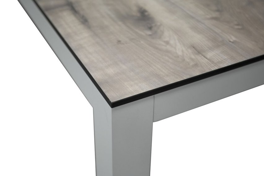 Toroto garden table rectangular 205x100 gray