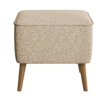 Vence Raven footstool 28 beech legs