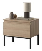 Bemmi Oak Linberg bedside table