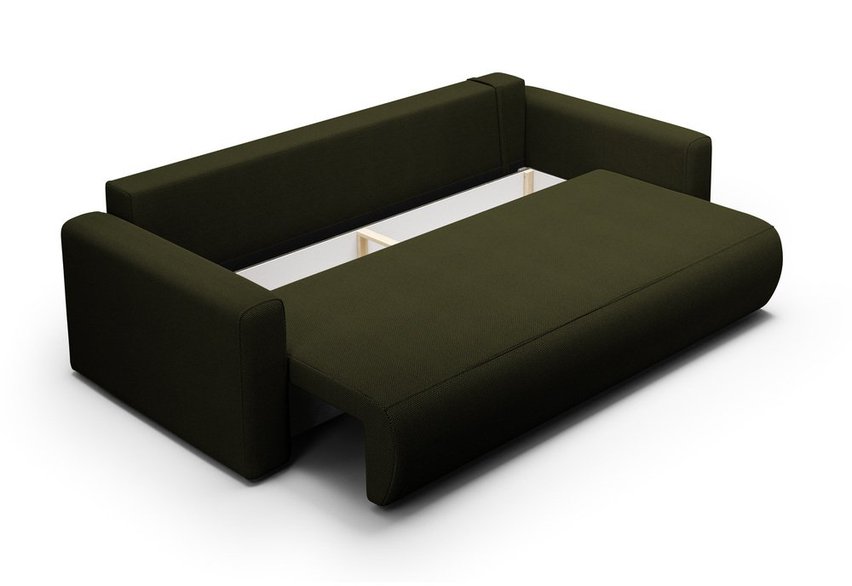 Ajwar three-seater sofa with Curio 39 container, hydrophobic chenille