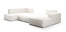 Corner sofa with sleeping function Lummi U-shaped Aragon 01 right-hand side