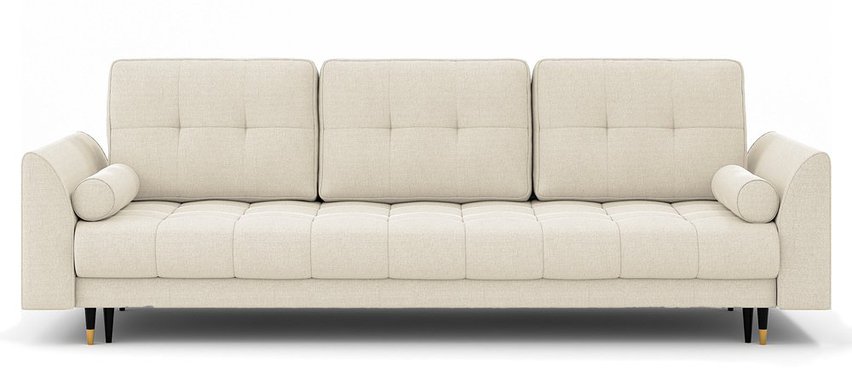 Agriano three-seater sofa with storage Storm 02 easy-clean chenille