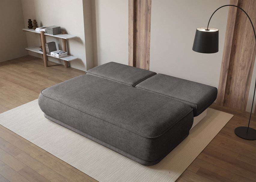 Leanno three-seater sofa with Moly 85 hydrophobic chenille container