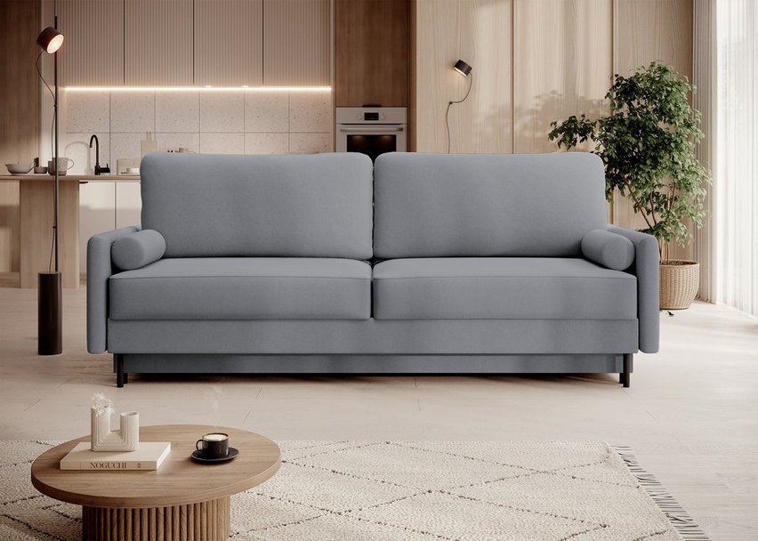 Tomonde three-seater sofa with storage space