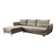 Bradeno L-shaped corner sofa bed with storage (Fabric: Vero 18, Side: Left)