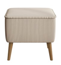 Vence Lincoln footstool 03 beech legs