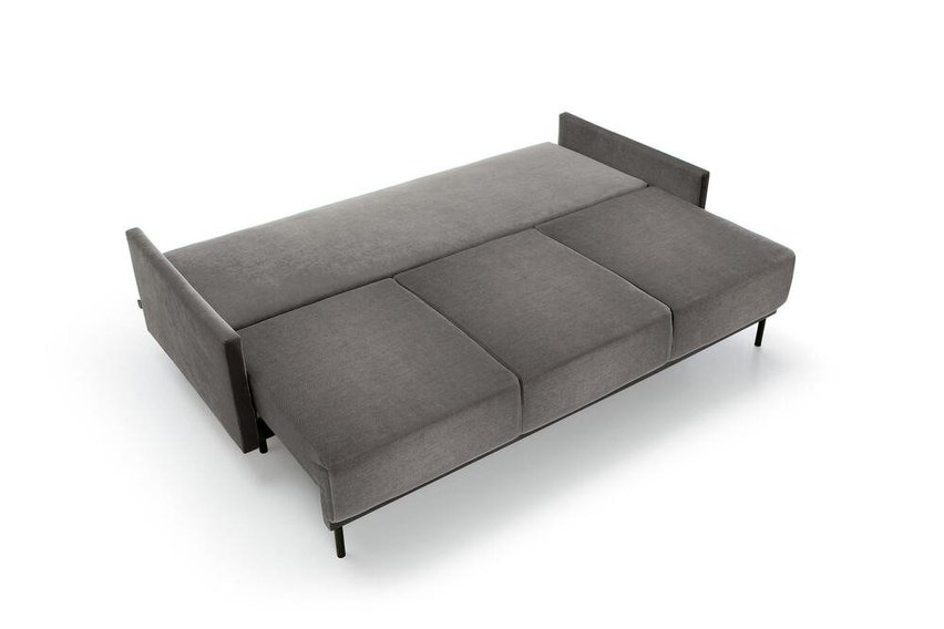 Hamiel three-seater sofa bed with storage (Fabric: Rosario 453)