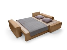 Bergantino sofa bed with storage (Fabric: Catch Me 05, Side: Right)