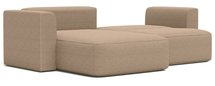 Corner sofa with sleeping function Sarrabi L-shaped left-hand side with storage Imagine me 03 hydrophobic chenille