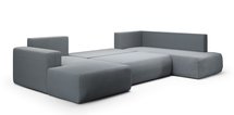 Corner sofa with sleeping function Lummi U-shaped Aragon 93 left-hand side