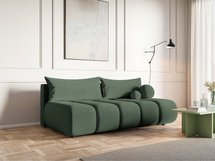 Dandelino Mini three-seater sofa with sleeping function Sicuro 05 chenille