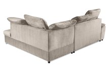 Malihini L-shaped corner sofa bed with storage Element 17 velvet right-hand side