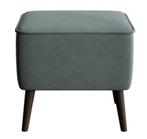 Vence Castel 90 footstool, black legs