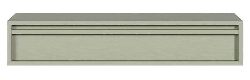 Evo console with hanging drawer, 90 cm, Sage