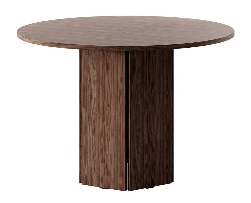 Hexa table 110 cm Wisconsin walnut