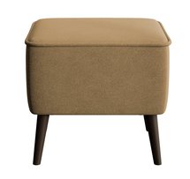 Vence Castel footstool 48 black legs