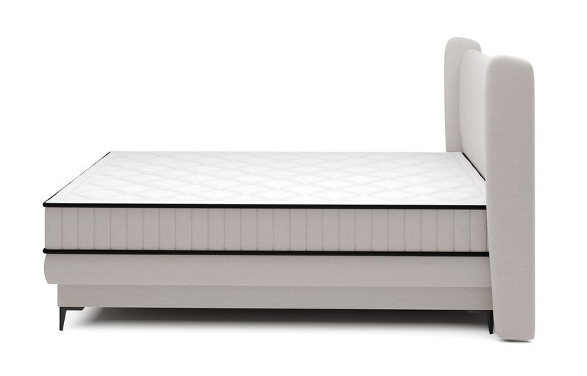 Continental bed 140x200 cm Daliano with Castel 80 container