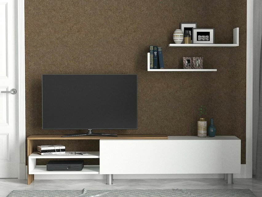 TV cabinet Monetar with two shelves