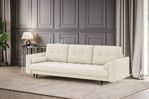 Agriano three-seater sofa with storage Storm 02 easy-clean chenille