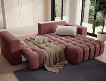 Corner sofa with sleeping function Tinctorius (Fabric: Monolith 63, Side: Right)