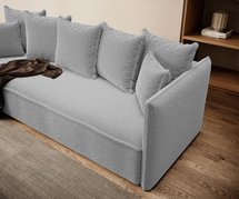 Calabrio three-seater sofa bed with storage (Fabric: Abriamo 7)