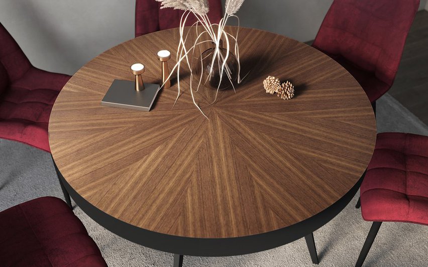 Luzenco round table with a diameter of 120 cm