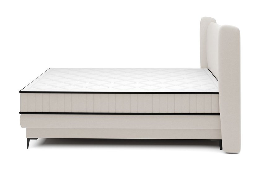 Continental bed 160x200 cm Daliano with Castel 04 container