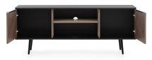 TV Cabinet Rinnili 150 cm Black Graphite/Captains Deck