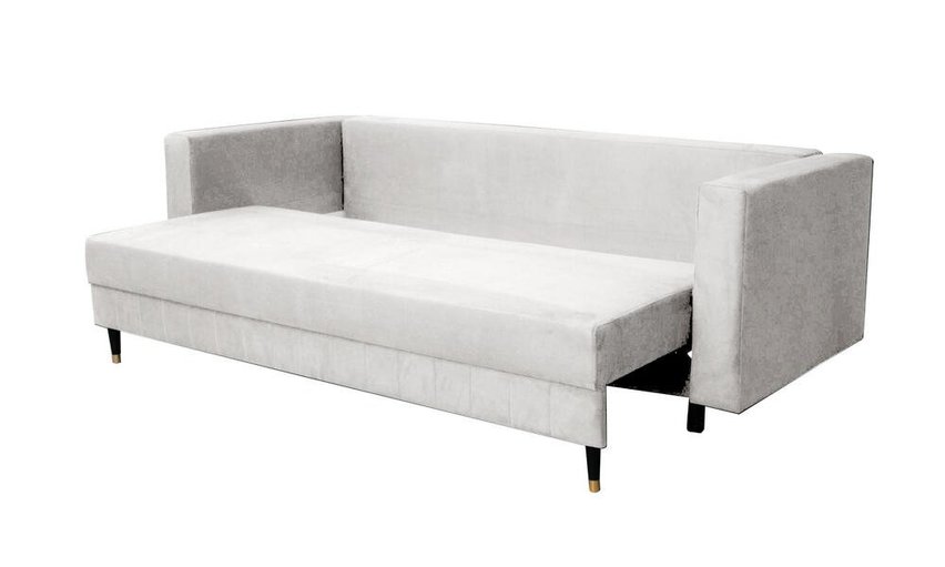 Mullino three-seater sofa bed with storage (Fabric: Trinity 01)