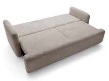 Lambina three-seater sofa with Abriamo 02 boucle container