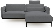 Solianero three-seater sofa with Melody 4 pouf