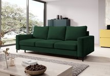 Mokpeo three-seater sofa bed with storage (Fabric: Cloud 39)