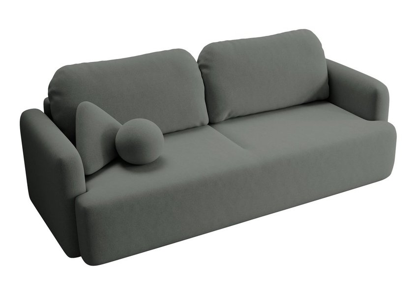 Lambina Castel 93 three-seater sofa with storage space