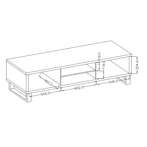 Feliks TV cabinet, two-door, 180 cm