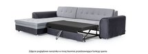 Ralkato corner sofa bed (Fabric: Paros 06/Paros 05, Side: Left)